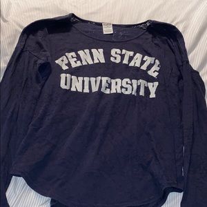 Pink Penn State logo long sleeves